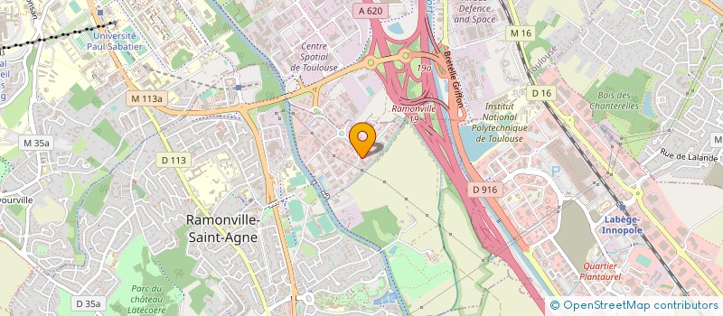 localisation de l'entreprise GREEN SPOT TECHNOLOGIES à TOULOUSE