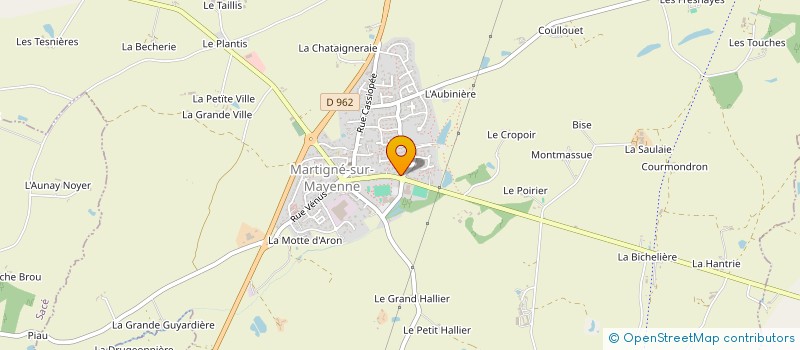 localisation de l'entreprise GREEN SUPPLY CHAIN CONSULTING  MARTIGNE-SUR-MAYENNE