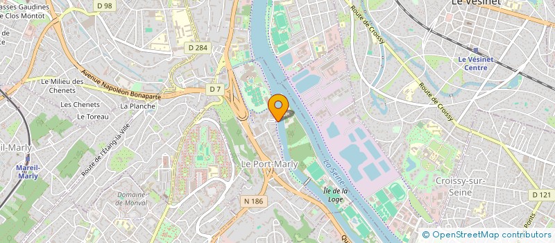 localisation de l'entreprise GREEN SWITCH PAYSAGISTES  LE PORT-MARLY