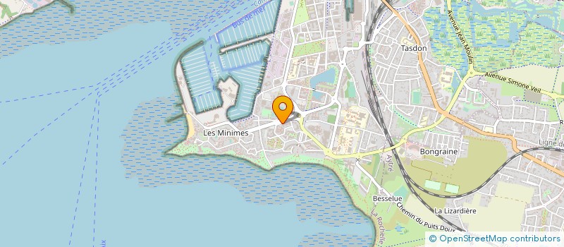 localisation de l'entreprise GREEN TAXIS ROCHELAIS  LA ROCHELLE