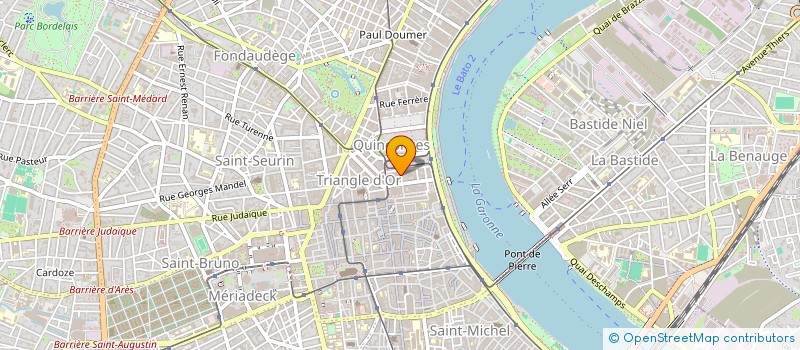 localisation de l'entreprise GREEN TECH  BORDEAUX