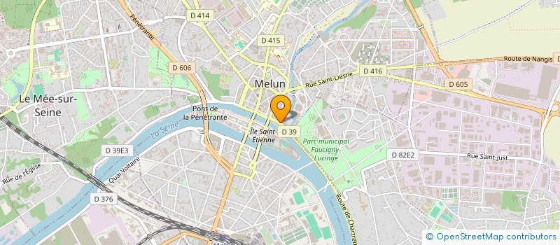 localisation de l'entreprise GREEN TECH INDUSTRIES à MELUN