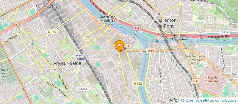 localisation de l'entreprise GREEN TECH INSTAL à IVRY-SUR-SEINE