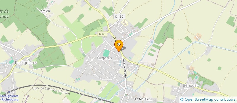 localisation de l'entreprise GREEN THREAD INTERIORS  TACOIGNIERES