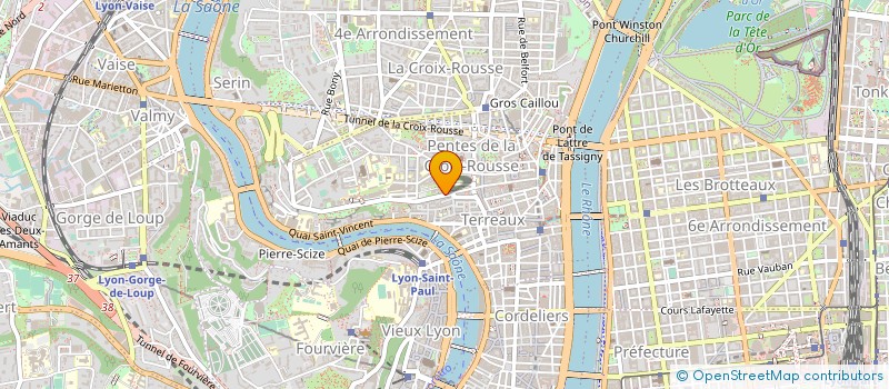 localisation de l'entreprise GREEN TIME CES à LYON