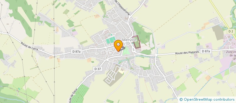 localisation de l'entreprise GREEN TOURMALINE  MERVILLE