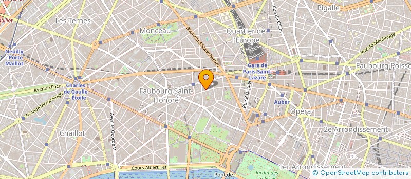 localisation de l'entreprise GREEN TP à PARIS