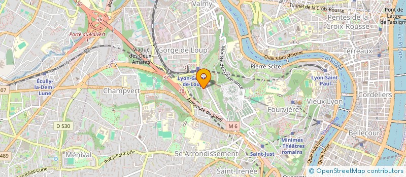 localisation de l'entreprise GREEN TRANSFERT  LYON