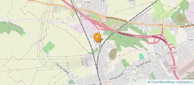 localisation de l'entreprise GREEN TRANSITION  DOUAI