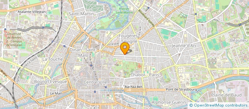 localisation de l'entreprise GREEN TRANSITIONS CONSEIL  RENNES