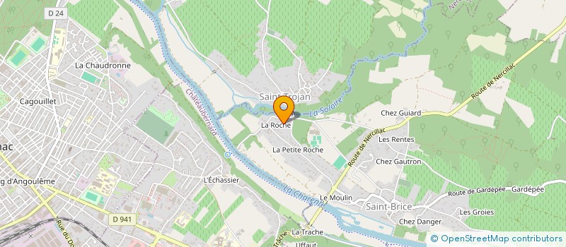 localisation de l'entreprise GREEN TRESORS à SAINT-BRICE