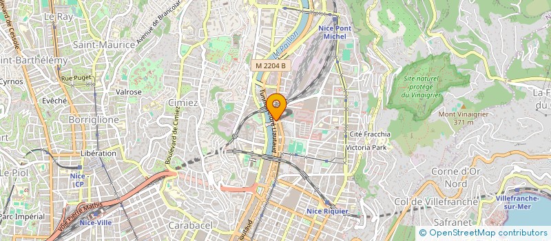 localisation de l'entreprise GREEN TURTLE à NICE