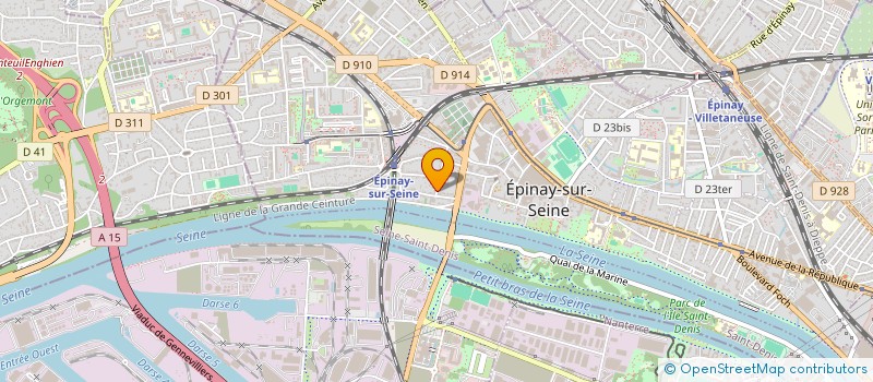 localisation de l'entreprise GREEN UNIT à EPINAY-SUR-SEINE