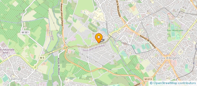 localisation de l'entreprise GREEN.V à MONTPELLIER