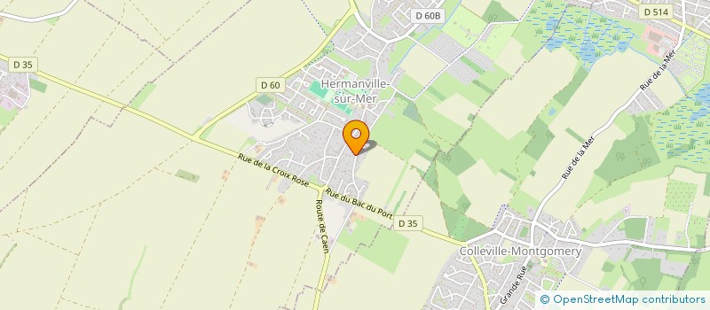 localisation de l'entreprise GREEN VALLEE à HERMANVILLE-SUR-MER