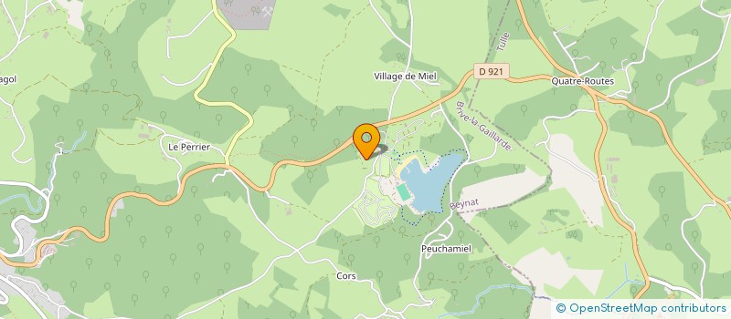 localisation de l'entreprise GREEN VILLAGE  MONCEAUX-SUR-DORDOGNE