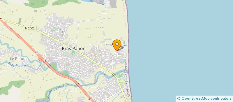 localisation de l'entreprise GREEN VOLT  BRAS-PANON