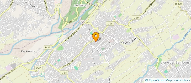 localisation de l'entreprise GREEN-WAR à SAINT-PIERRE