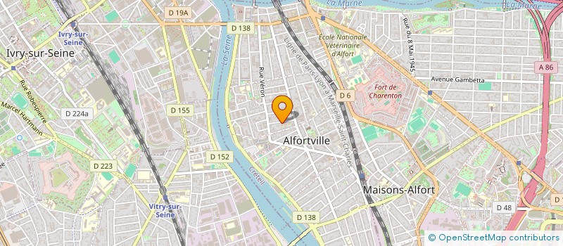 localisation de l'entreprise GREEN WEALTHY à ALFORTVILLE
