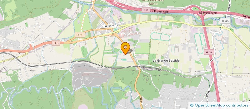 localisation de l'entreprise GREEN YELLOW AIX EN PROVENCE  FUVEAU