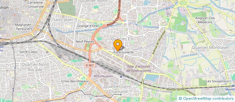 localisation de l'entreprise GREEN ZONE AVIGNON  AVIGNON