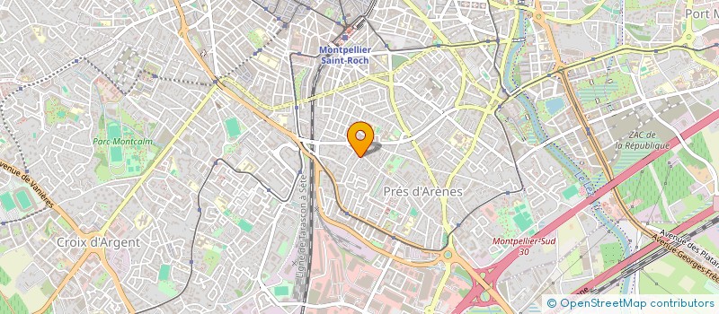 localisation de l'entreprise GREEN2FOCUS  MONTPELLIER