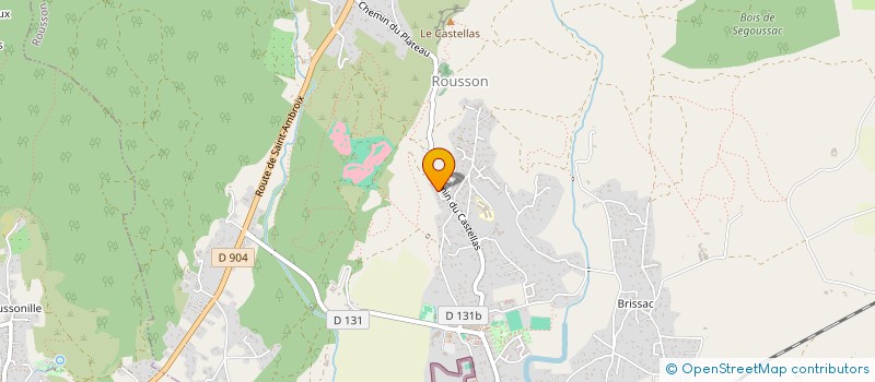 localisation de l'entreprise GREEN4CLOUD  ALES