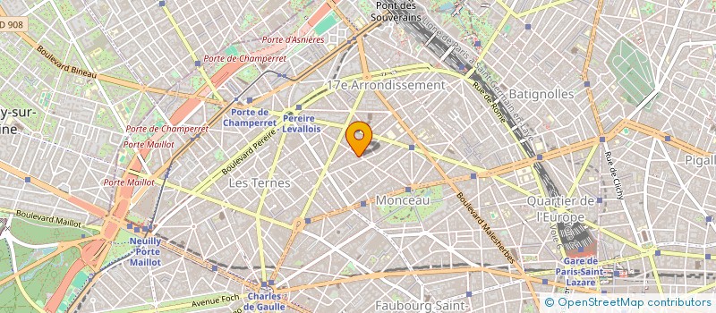 localisation de l'entreprise GREENBACK  PARIS