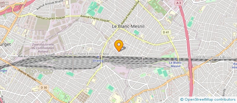 localisation de l'entreprise GREENBAT à LE BLANC-MESNIL