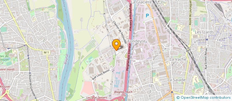 localisation de l'entreprise GREENBURO à TOULOUSE