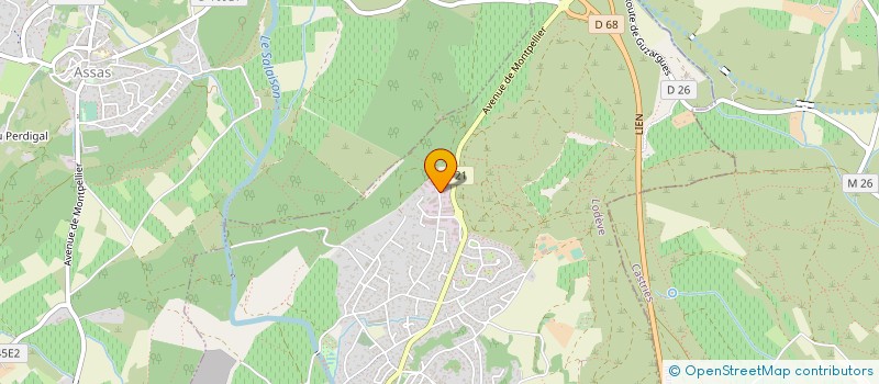 localisation de l'entreprise GREENCAPS  TEYRAN