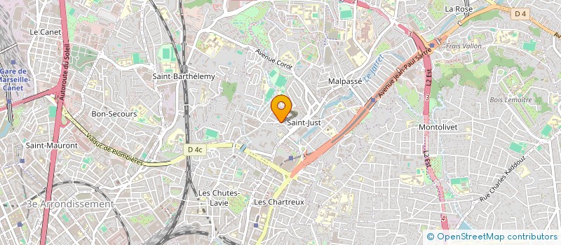 localisation de l'entreprise GREENCHARGE13 à MARSEILLE