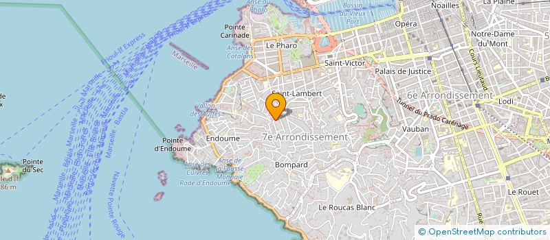 localisation de l'entreprise GREENCITYZEN à MARSEILLE