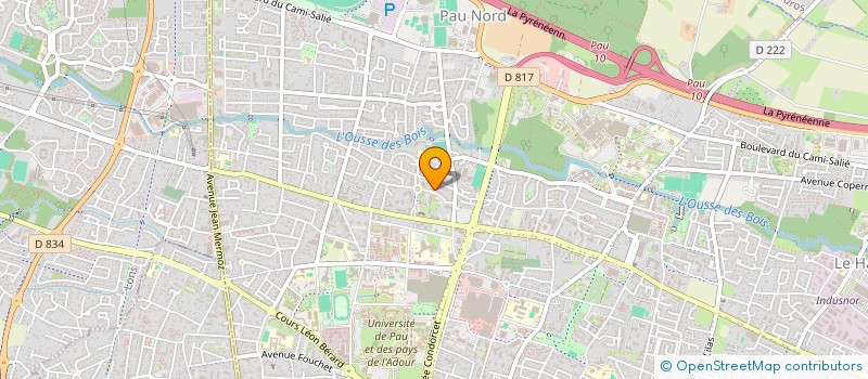 localisation de l'entreprise GREENCONNECT ENERGY à PAU