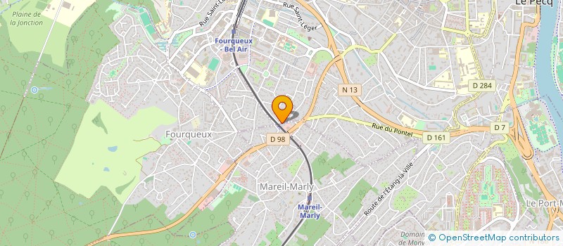 localisation de l'entreprise GREENCROFT INTERNATIONAL  SAINT-GERMAIN-EN-LAYE