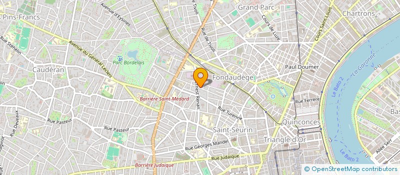 localisation de l'entreprise GREENCYCLE CONSULTING  BORDEAUX