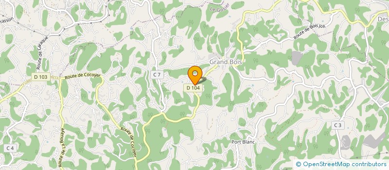 localisation de l'entreprise GREENDKO  LE GOSIER