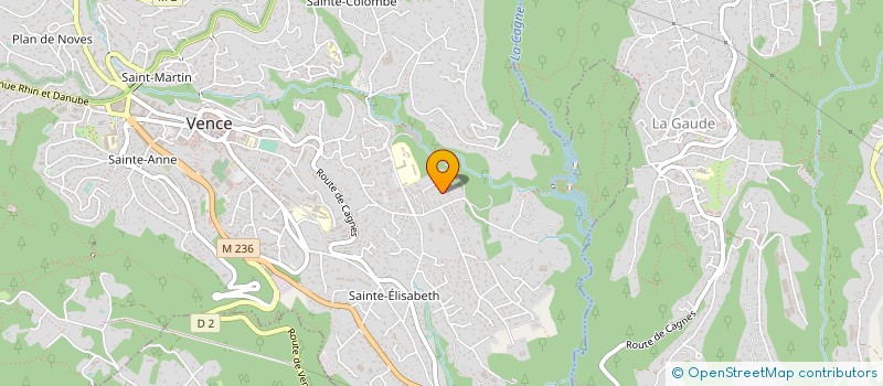 localisation de l'entreprise GREENDRIVY.COM à VENCE