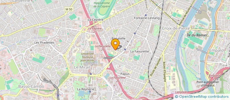 localisation de l'entreprise GREENELEC31 à TOULOUSE