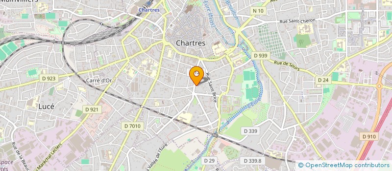 localisation de l'entreprise GREENERCO ENERGIES RENOUVELABLES à CHARTRES