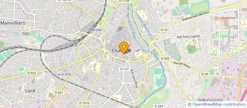 localisation de l'entreprise GREENERCO TECHNIQUES à CHARTRES