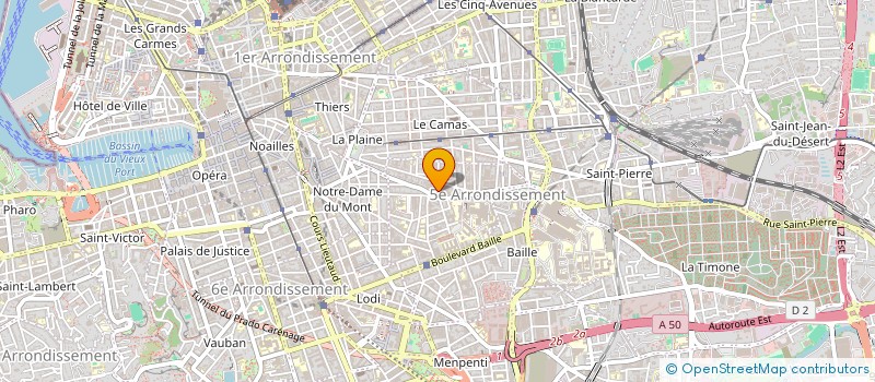 localisation de l'entreprise GREENERZ à MARSEILLE