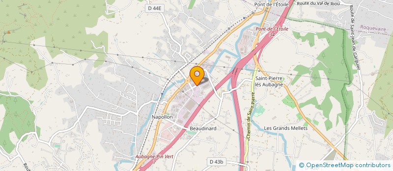 localisation de l'entreprise GREENFEE'Z TRAVEL & EVENTS  AUBAGNE