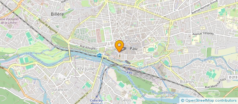 localisation de l'entreprise GREENFLAG à PAU