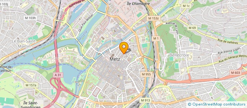 localisation de l'entreprise GREENFUSE  METZ