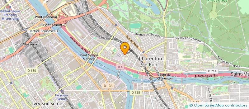 localisation de l'entreprise GREENGAGE DEVELOPMENTS à CHARENTON-LE-PONT