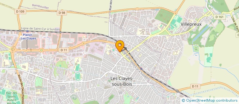 localisation de l'entreprise GREENGLOBAL ASSET MANAGEMENT  CLAYES-SOUS-BOIS (LES)