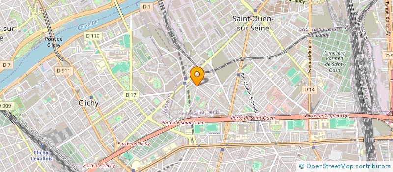 localisation de l'entreprise GREENGO  SAINT-OUEN-SUR-SEINE