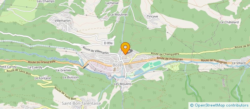 localisation de l'entreprise GREENHALGH INDIVISION  BOZEL