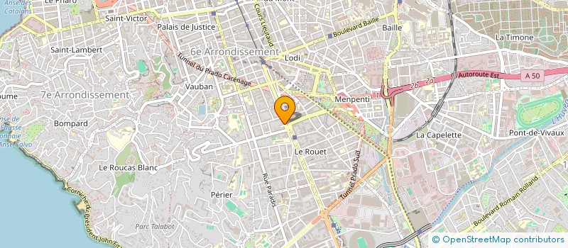 localisation de l'entreprise GREENIN  MARSEILLE